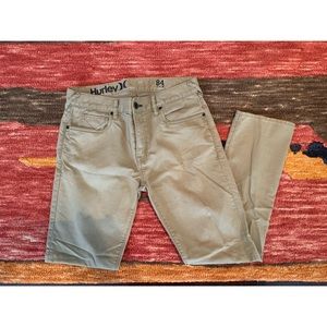 Hurley 84 khaki slim 32/30s